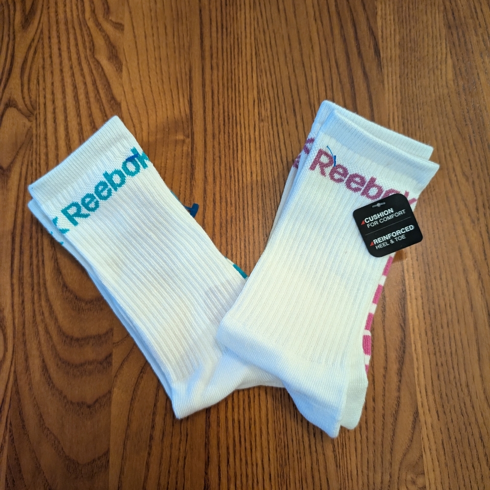 Reebok Crew Socks Bundle, Size M Women's - Picture 1 of 7